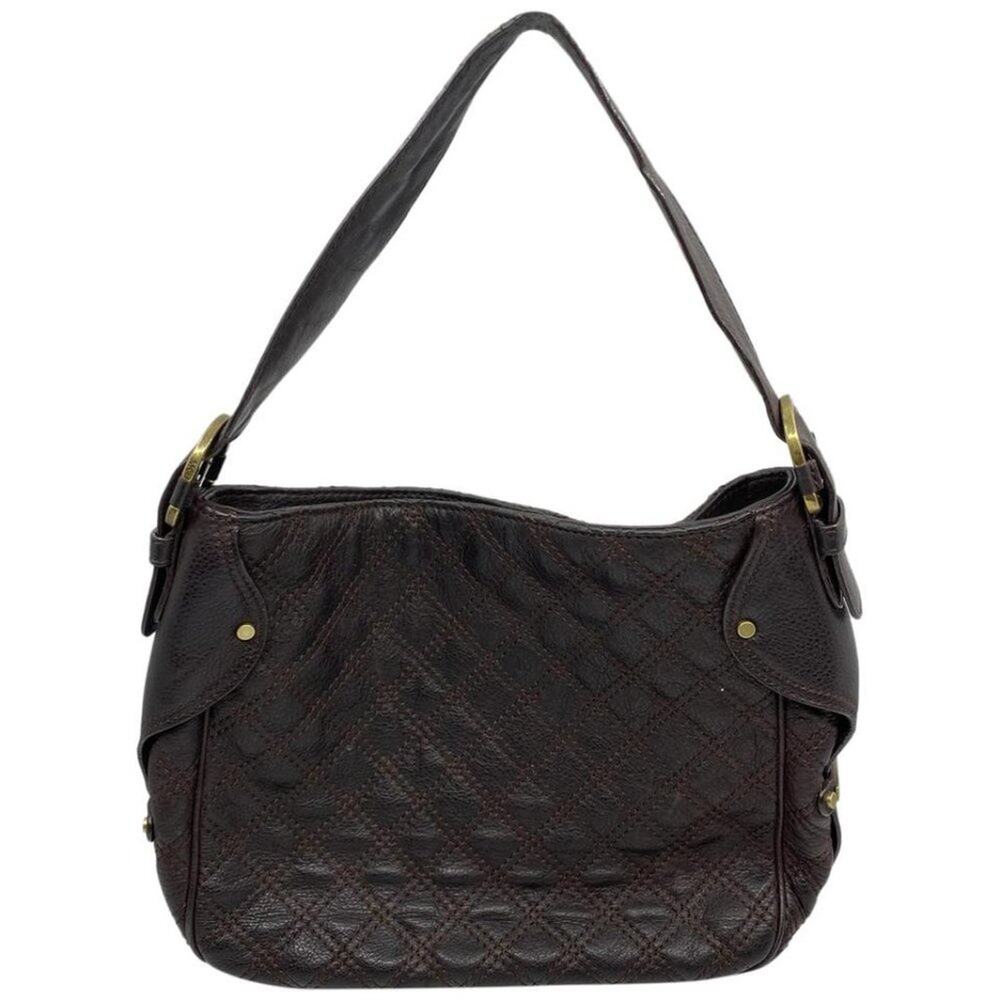 Michael Kors Medium Black Leather Shoulder Bag
